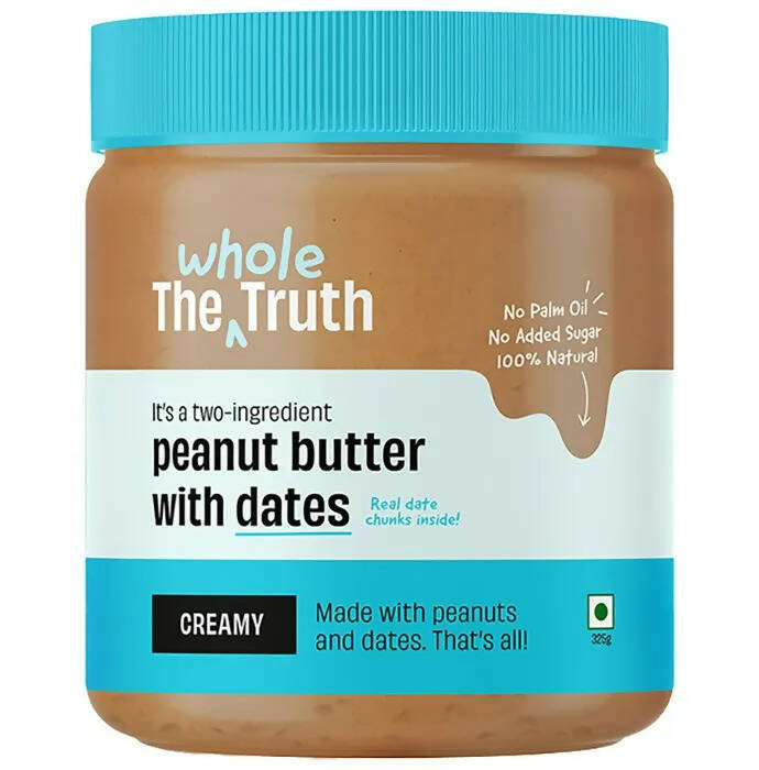 The Whole Truth Peanut Butter with Dates Creamy | Grocsy