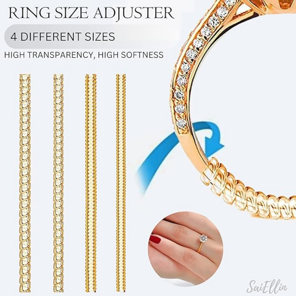 Saiellin Ring Size Adjuster For Loose Rings - Gold | Grocsy