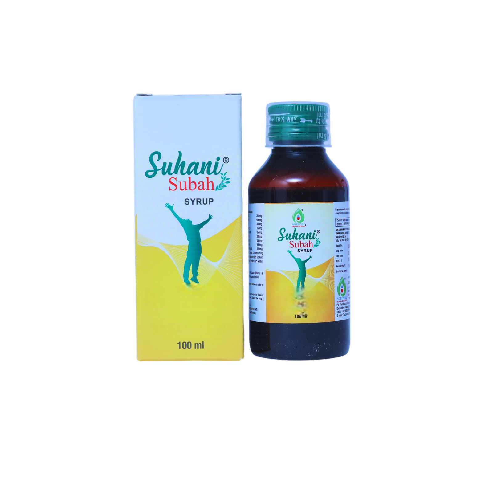 Agrosaf Suhani Subah Syrup | Grocsy