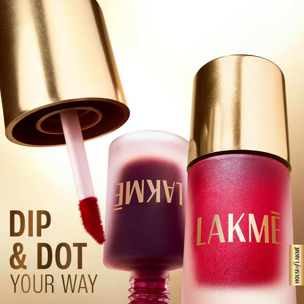 Lakme 9To5 Double Duty Lip & Cheek Water Stain, Transferproof & Long Lasting , Sunset Kiss | Grocsy