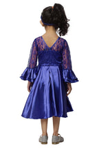 Asmaani Kids Party Wear Stylish Dresses, Perfect for Parties, Functions & Vacations - Blue | Grocsy
