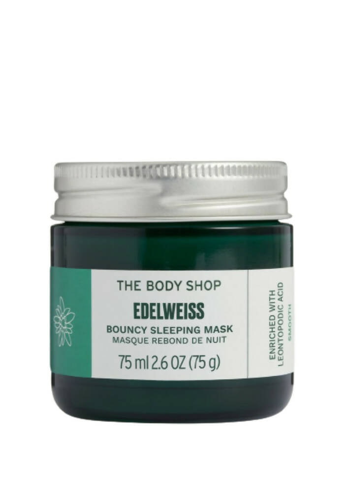 The Body Shop Edelweiss Bouncy Sleeping Mask | Grocsy
