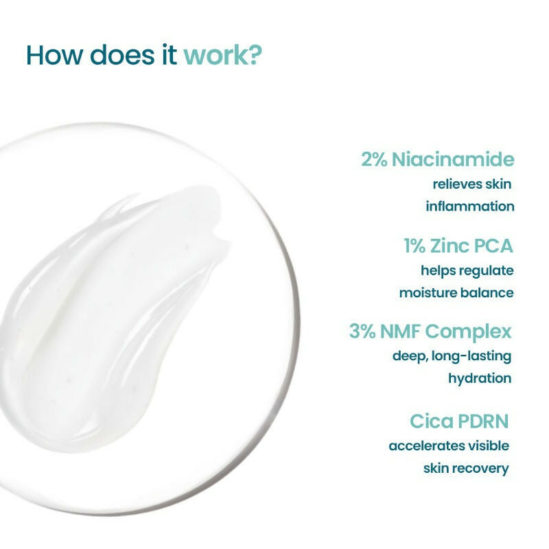 Wishcare 2:1:3 NMF Water Gel Moisturizer for Oily & Sensitive Skin, Oil-Free | Grocsy
