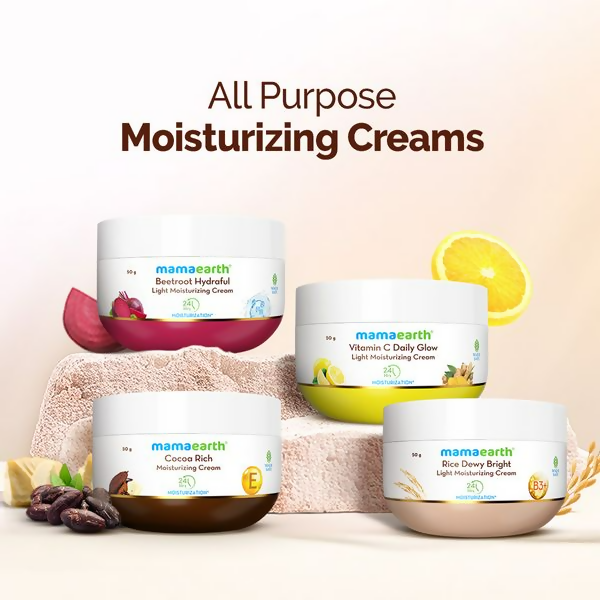 Mamaearth Cocoa Rich Moisturizing Cream with Cocoa Butter & Vitamin E For Deep Nourishment | Grocsy