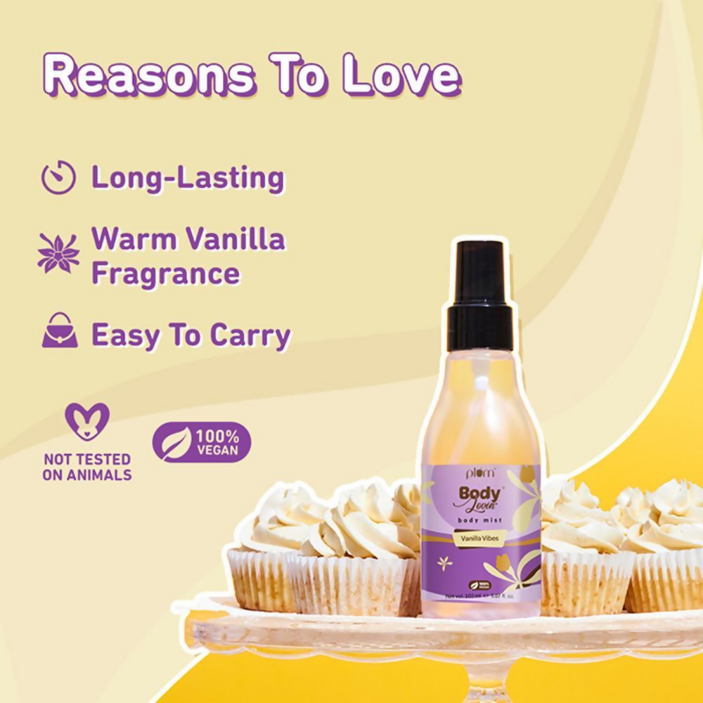 Plum BodyLovin Vanilla Vibes Body Mist | Grocsy