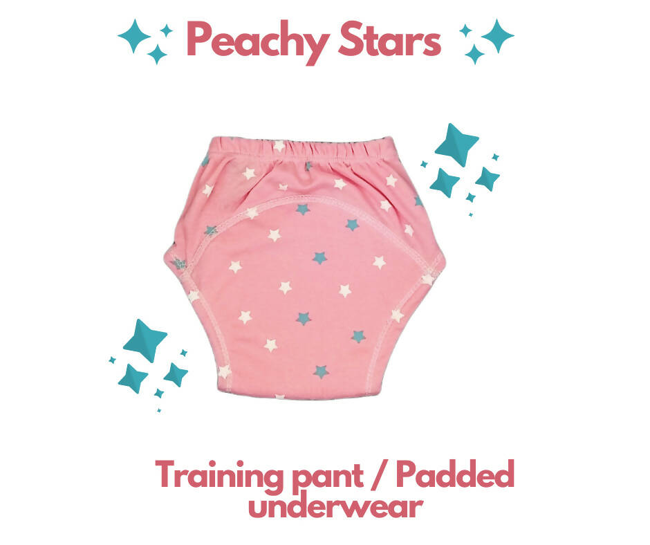 Kindermum Polka-Stars Set Of 2 Training Pants For Kids | Grocsy