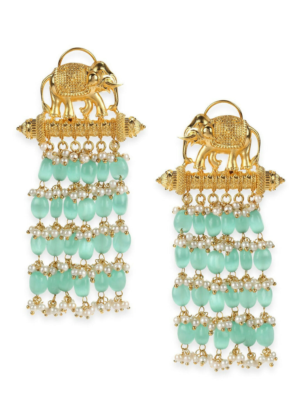 Elephant Earrings- Ruby Raang