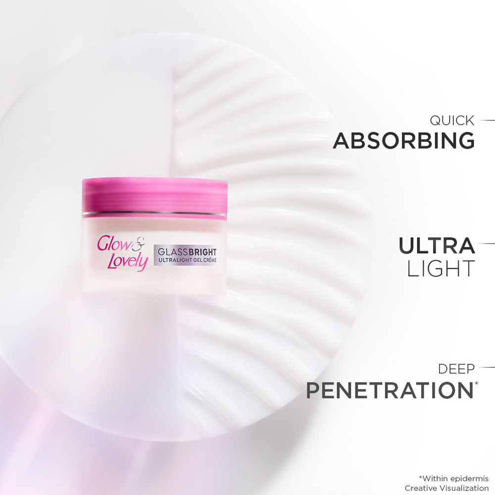 Glow & Lovely Glassbright Ultralight Gel Creme | Grocsy