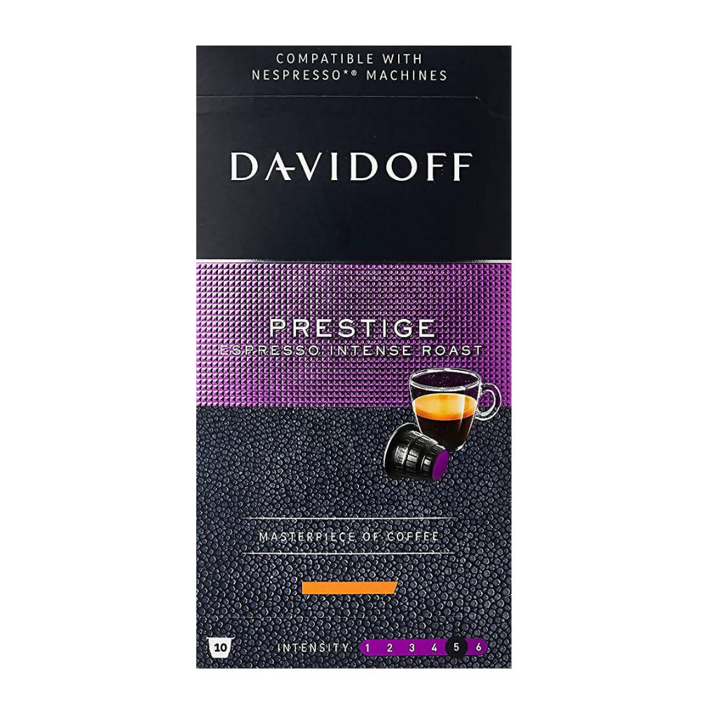 Davidoff Prestige Espresso Intense Roast Coffee Capsules | Grocsy