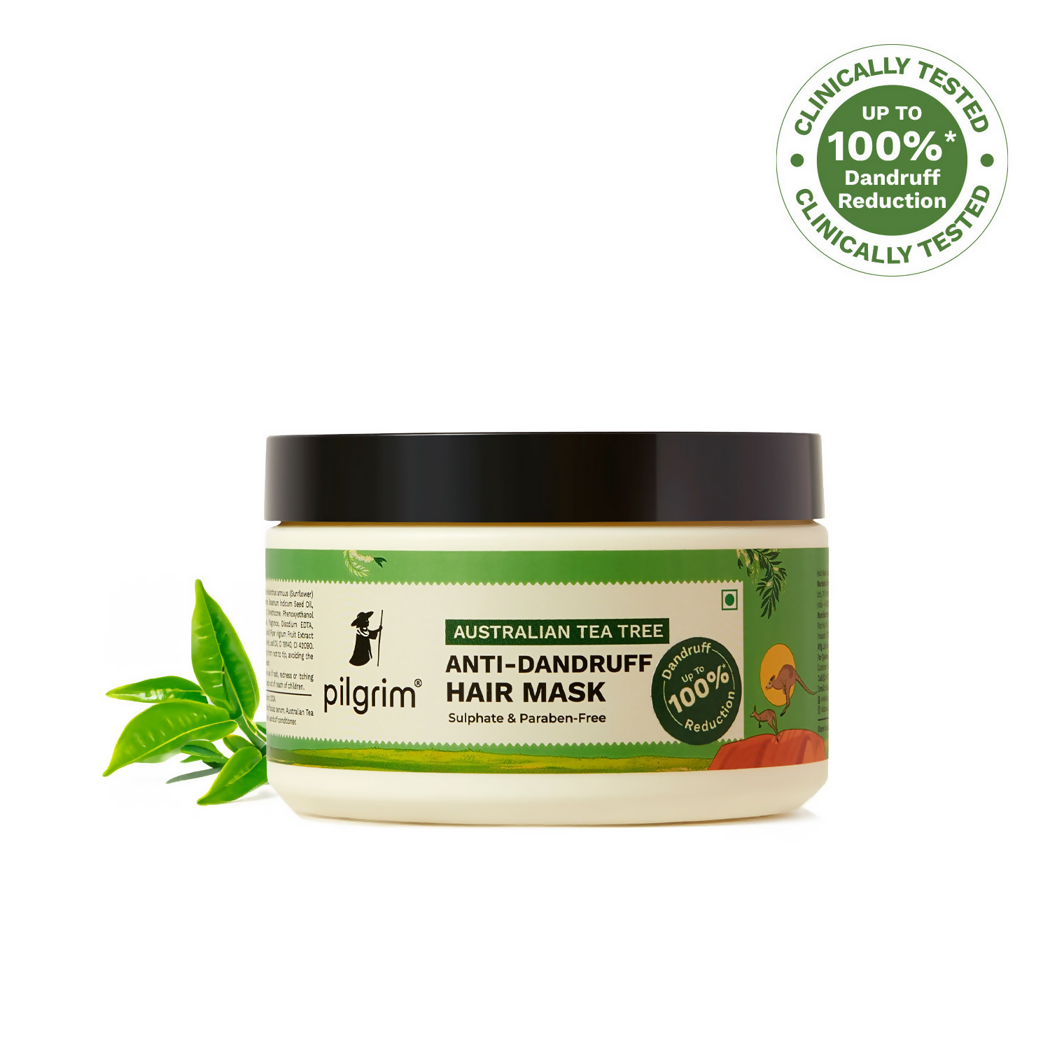 Pilgrim Australian Tea Tree Anti-Dandruff Hair Mask | Grocsy