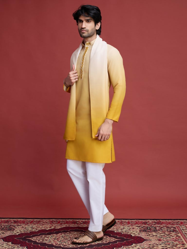 Vastranavya Exclusive Festival Wear Viscose Real Mirror Work Kurta with Dupatta Collection | Grocsy