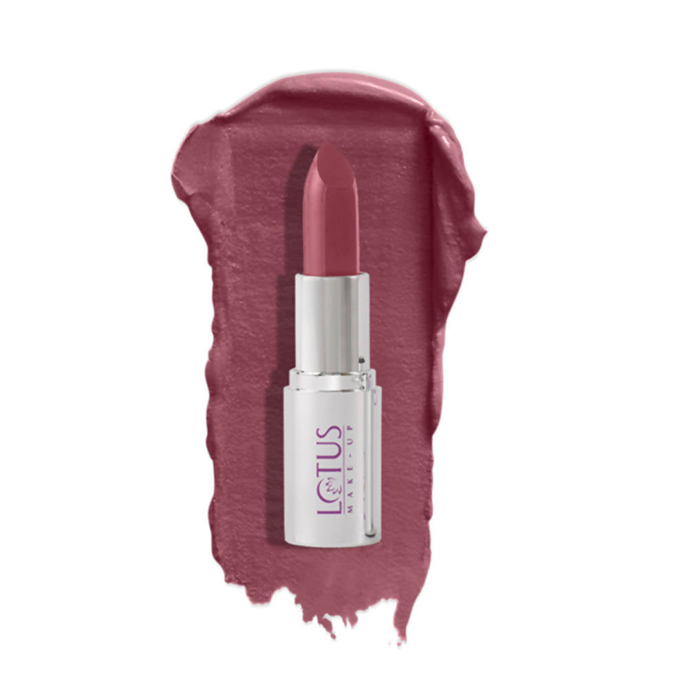 Lotus Make-Up Ecostay Butter Matte Lip Color - Subtle Rose (4.2 Gm) | Grocsy