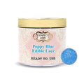 Confect Poppy Blue | Edible Lace | Grocsy