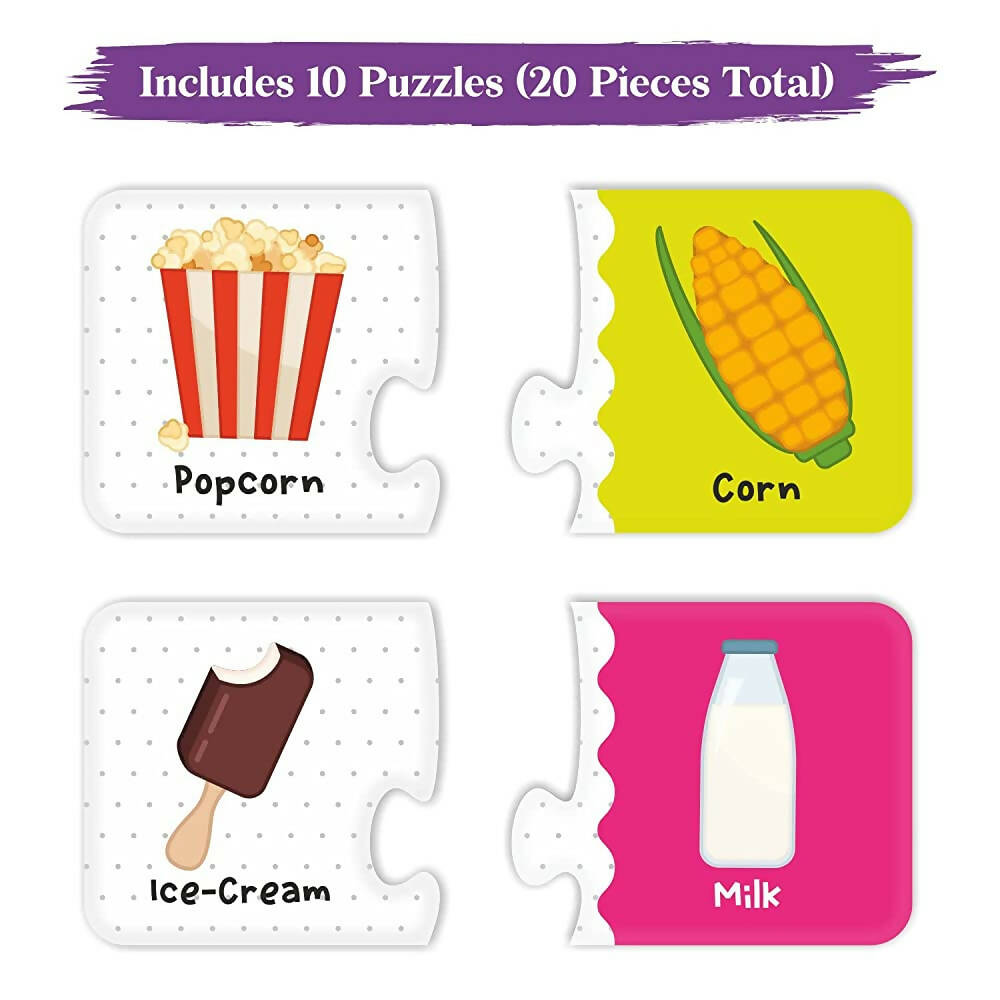 Webby Made of 2 Piece Learning Pack Jigsaw Puzzle for Kids | Grocsy
