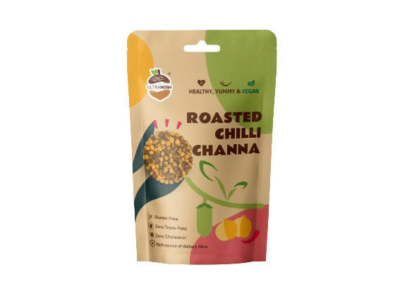 Ultranosh Roasted Chilli Channa | Grocsy
