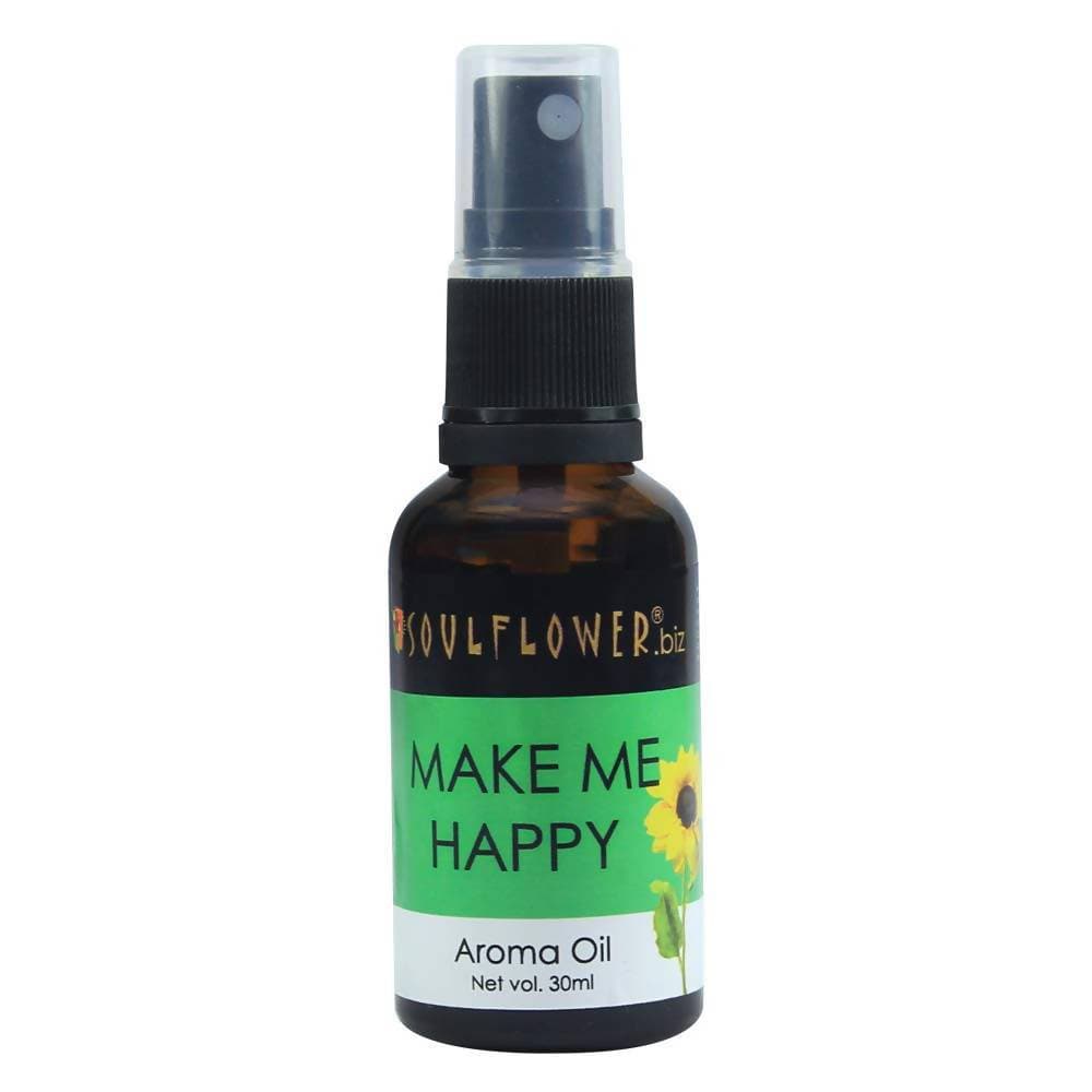 Soulflower Make Me Happy Aroma Oil | Grocsy