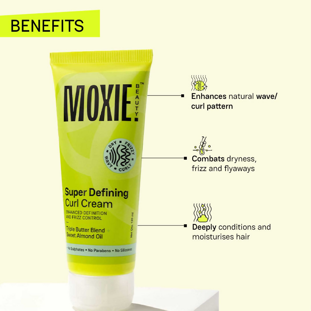 Moxie Beauty Super Defining Curl Cream | Grocsy