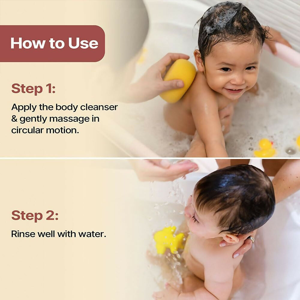 Herby Angel Ultra Gentle Body Cleanser for Babies and Kids | Grocsy