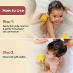 Herby Angel Ultra Gentle Body Cleanser for Babies and Kids | Grocsy