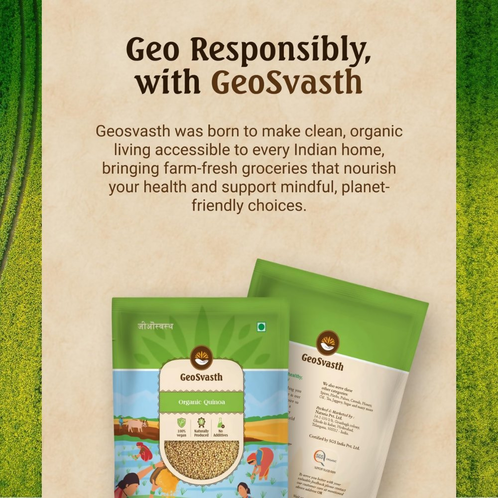 GeoSvasth Organic Quinoa | Grocsy