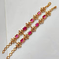 Ruby Designer Ear Side Chain Pair | Grocsy