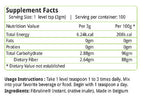 Nature's Velvet Inulin Dietary Fiber Powder | Grocsy