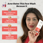 Chemist At Play Acne Control Regime with Salicylic Acid Face Wash + Moisturizer Combo | Grocsy