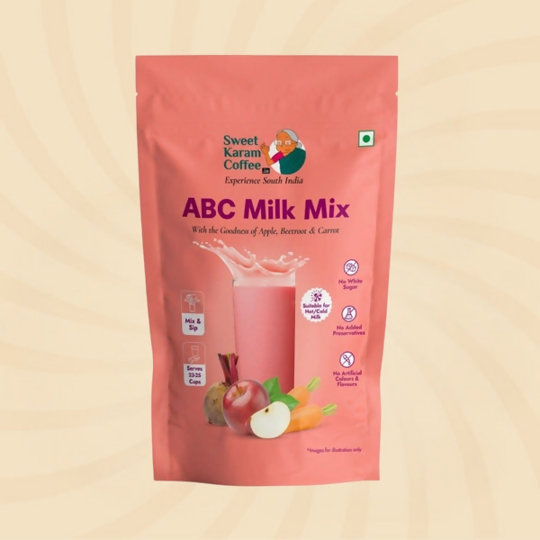 Sweet Karam Coffee ABC (Apple, Beetroot, Carrot) Milk Mix | Grocsy