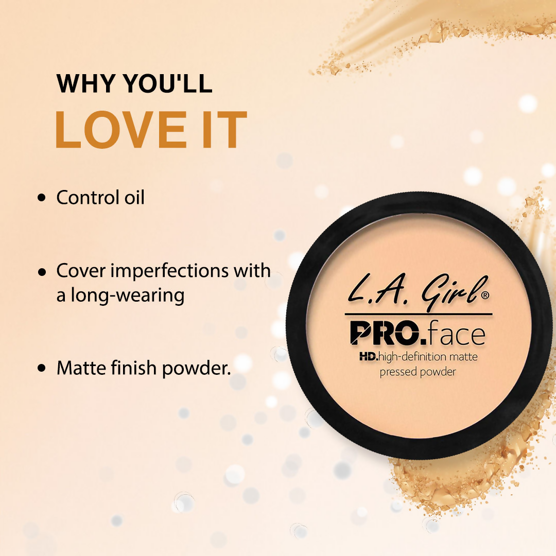 L.A. Girl HD PRO Face Pressed Powder - Porcelain | Grocsy