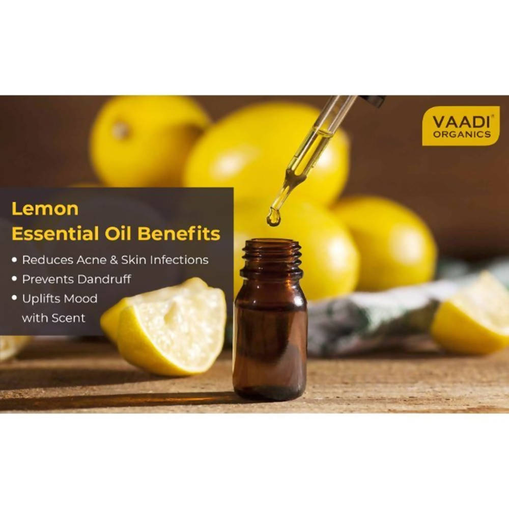 Vaadi Herbals Lemon Oil Therapeutic Grade | Grocsy
