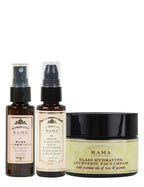 Kama Ayurveda Hydrating Summer Skin Combo - Rose Water, Rose & Jasmine Cleanser & Eladi Face Cream | Grocsy