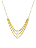 Women's Gold-Polished Chain - Ruby Raang | Grocsy