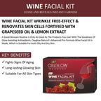 Oxyglow Herbals Wine Facial Kit | Grocsy