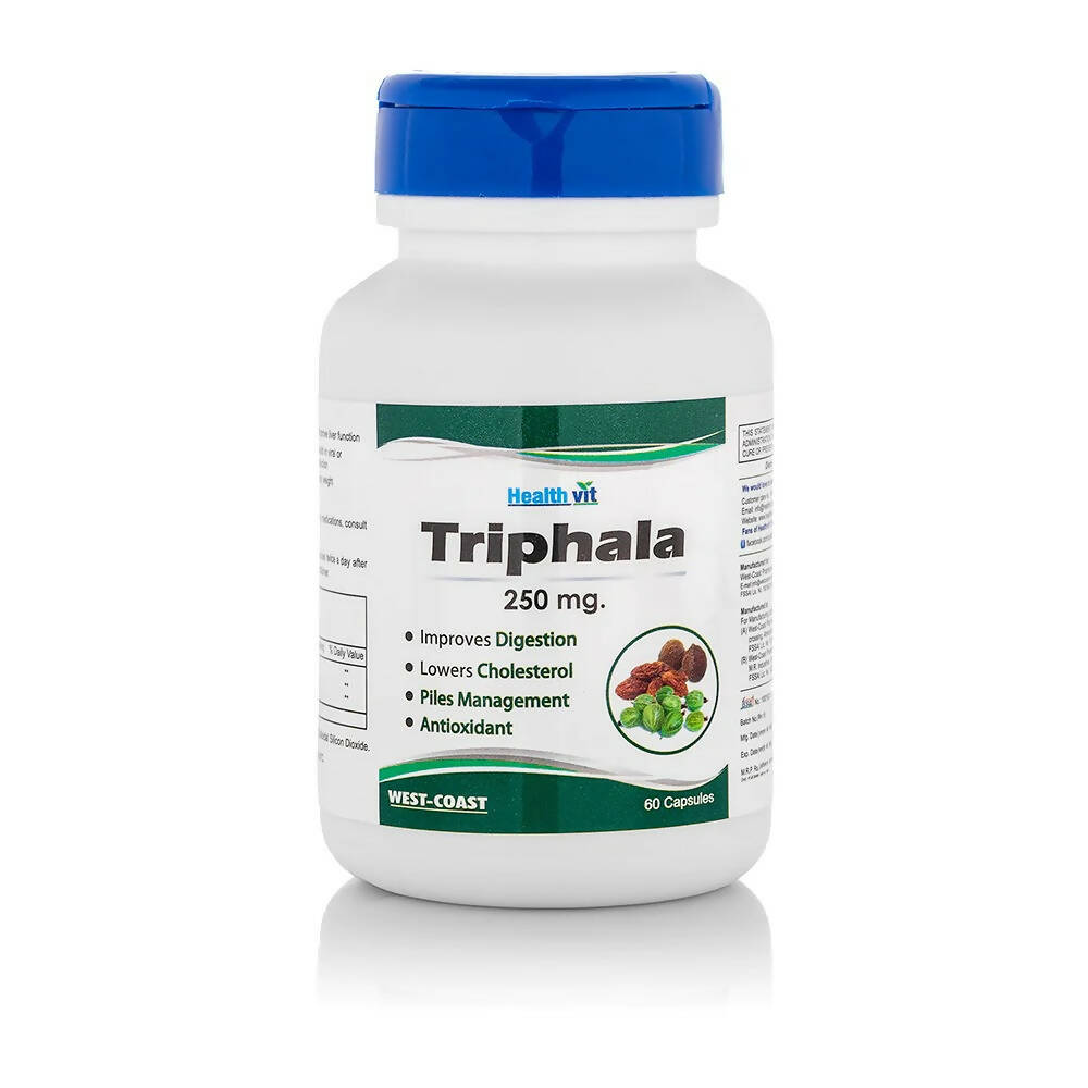 Healthvit Pure Herb Triphala Capsules | Grocsy