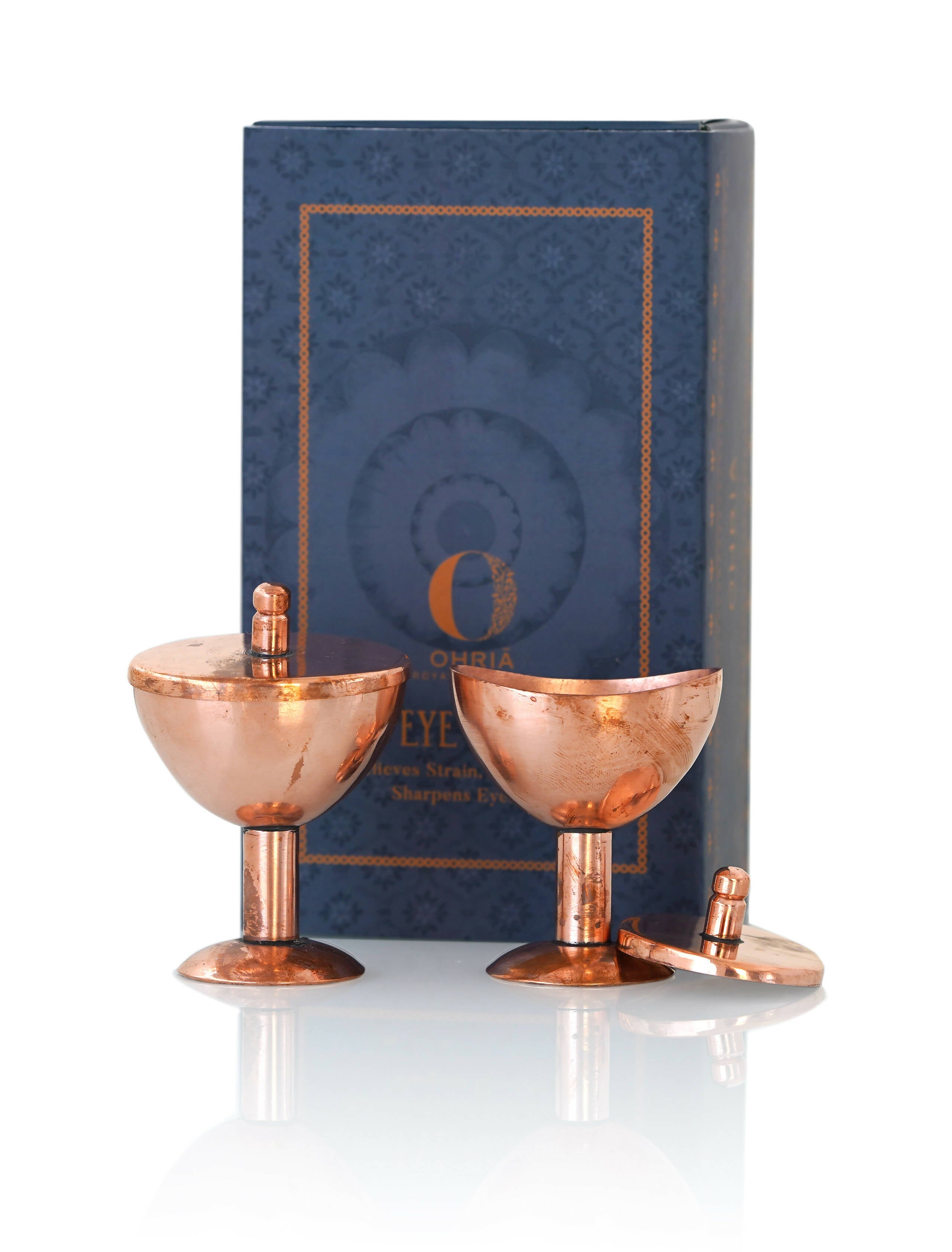 Ohria Ayurveda Netra Sudhi Copper Eye Cups | Grocsy