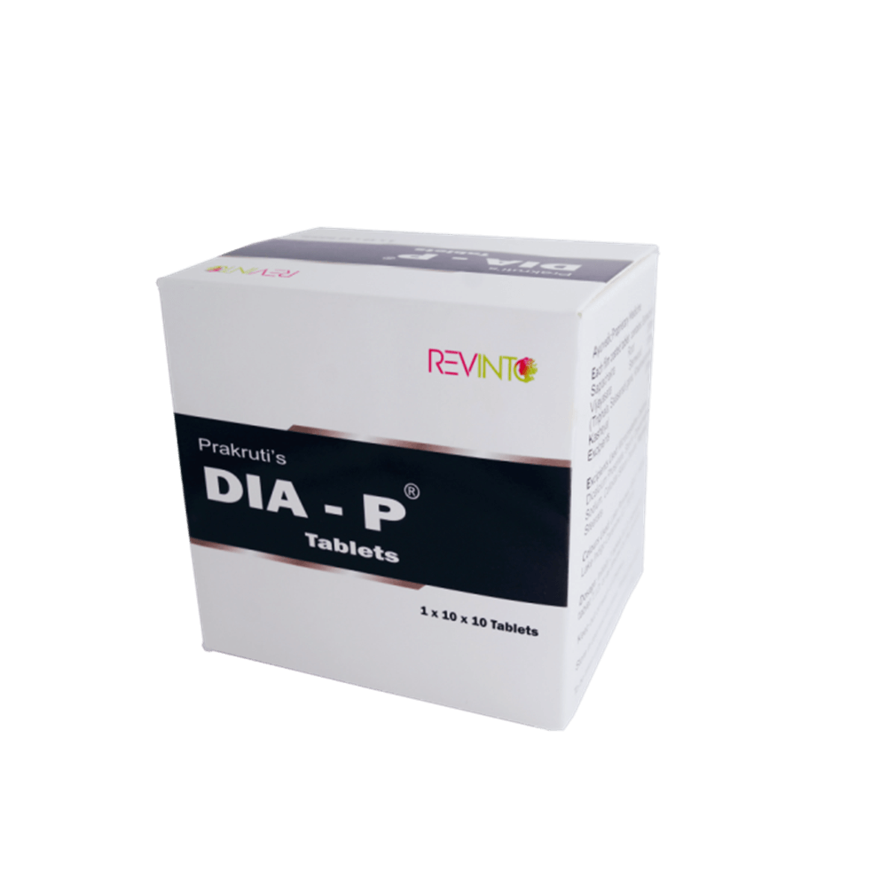 Prakruti Ayurveda Dia-P Capsules | Grocsy