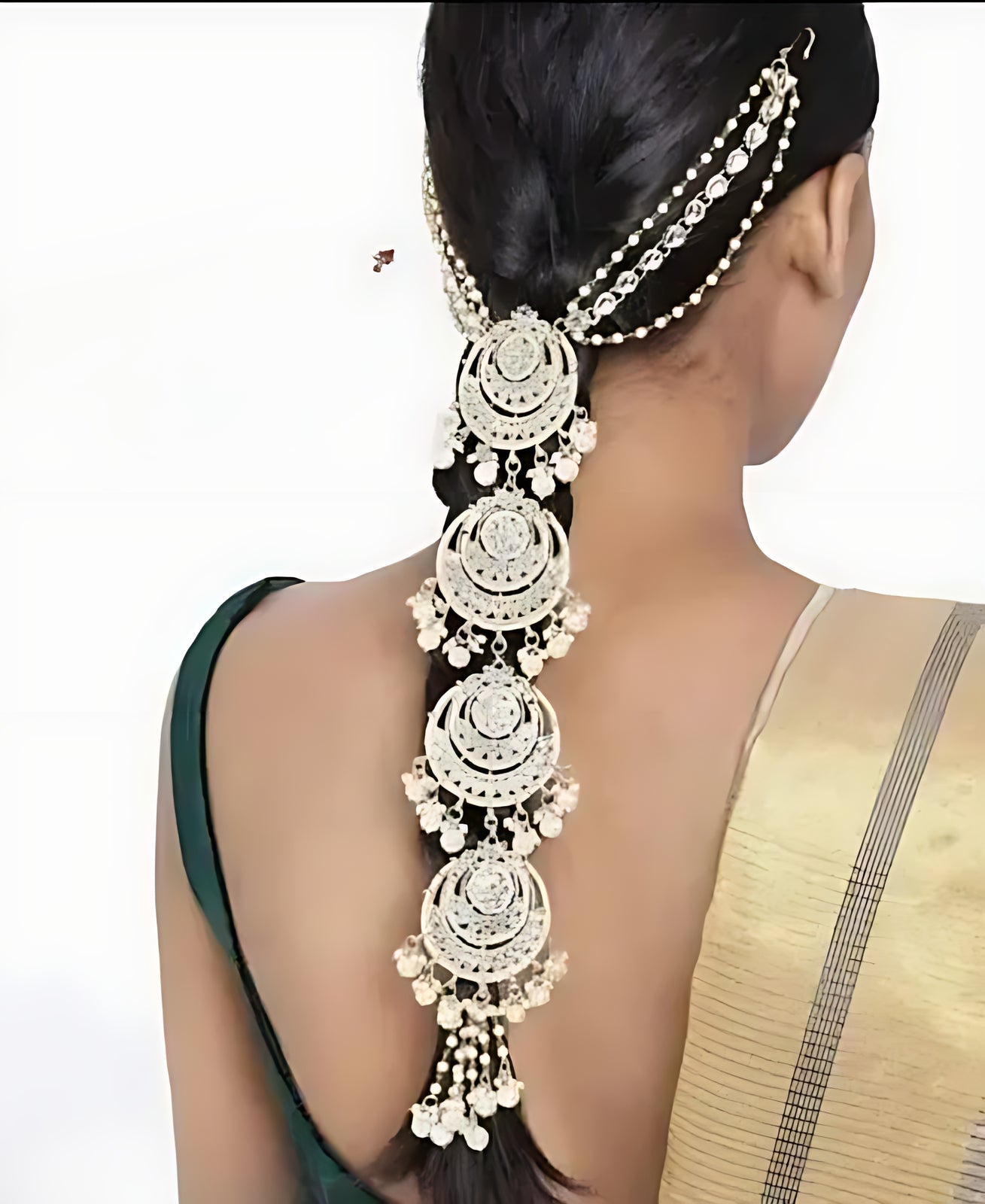 Jewel City Mesmerizing Traditional Indian Bridal Hair Jewelry | Grocsy