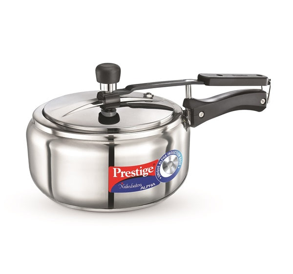 Prestige Stainless Steel Pressure Cooker 3.5Liters | Grocsy
