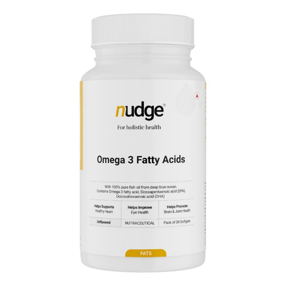 Nudge Omega 3 Fish Oil Capsules | Grocsy