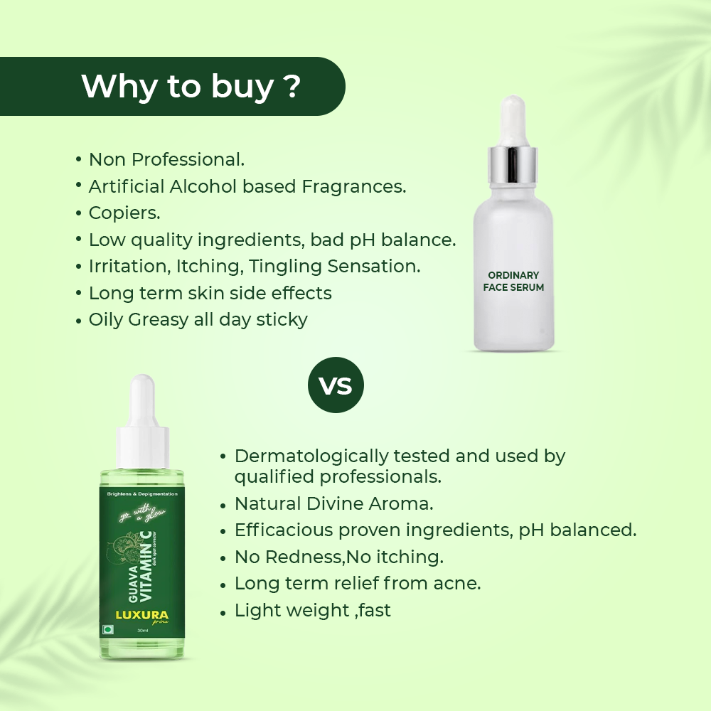Luxura Prima Guava Vitamin C Serum | Grocsy