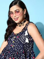 Yufta Printed Pure Cotton Top | Grocsy