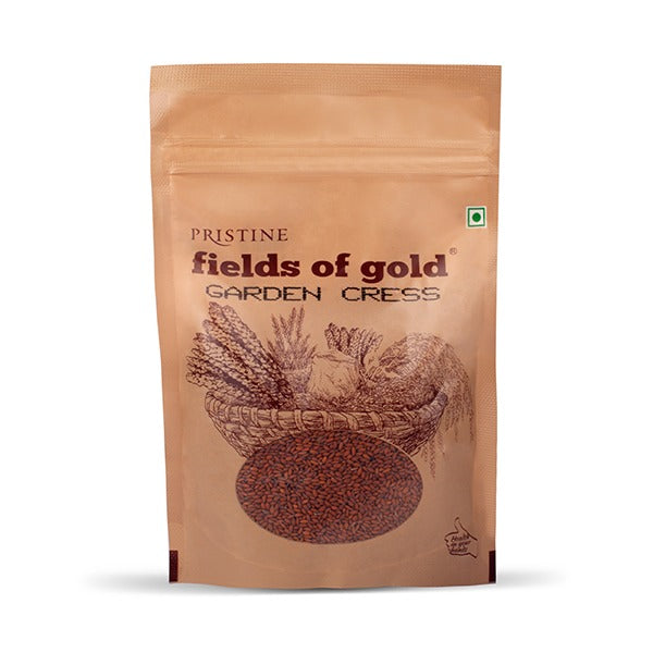 Pristine Fields of Gold - Garden Cress Seeds | Grocsy