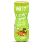 Happa Multigrain Carrot & Beetroot Melts Super Puffs (8 Months+) | Grocsy