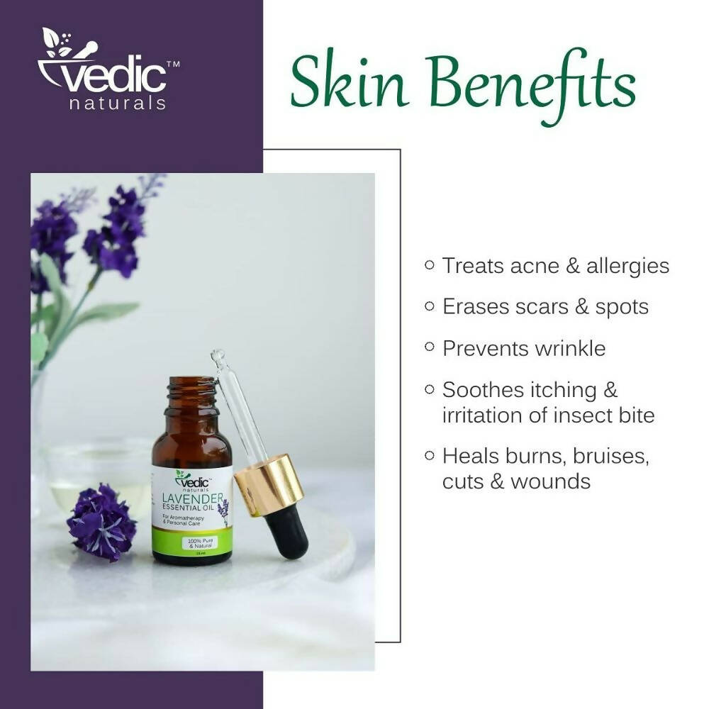 Vedic Naturals Lavender Essential Oil | Grocsy