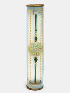 NVR Men Green Stone-Studded Rakhi With Roli Chawal | Grocsy