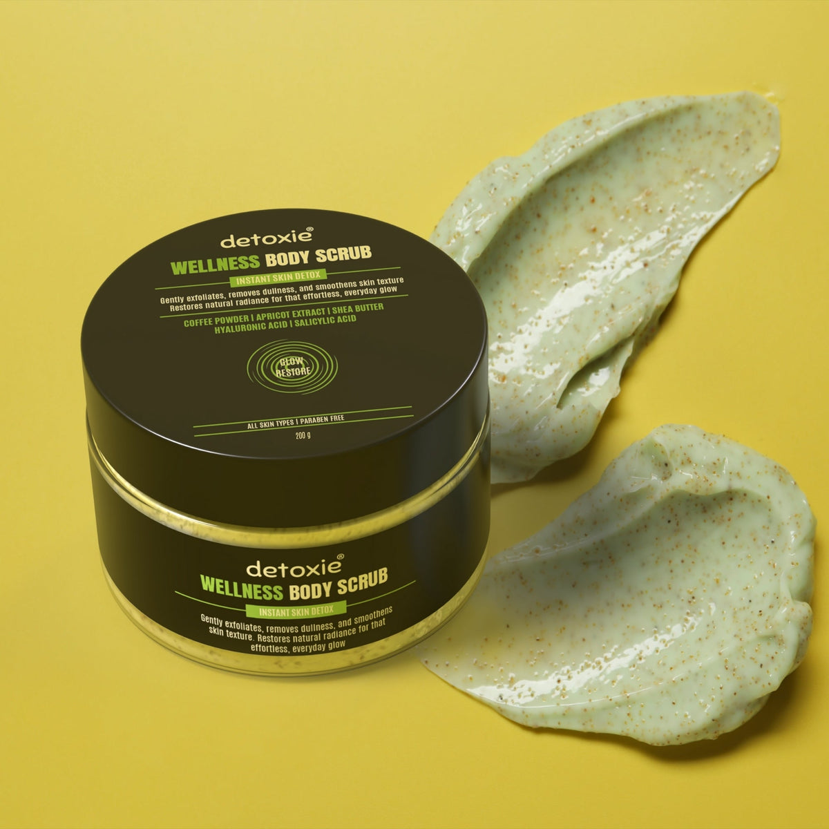 Detoxie Wellness Body Wash & Body Scrub Combo | Grocsy