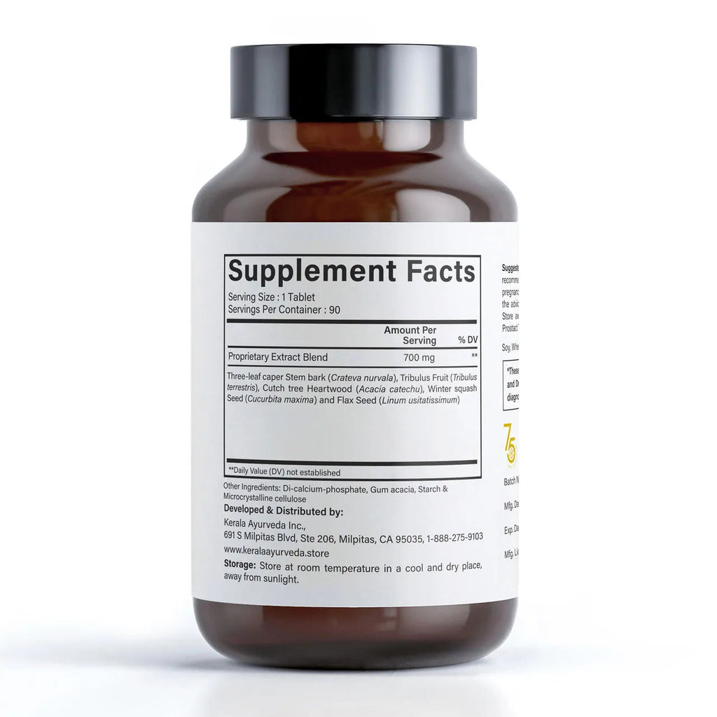 Kerala Ayurveda USA Prostate Care Tablets | Grocsy