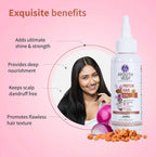 Ayouthveda Protein Hair Oil With Bhringraj and Coffee Beans | Grocsy