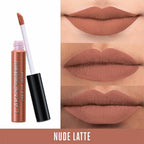 Lakme Forever Matte Liquid Lip Colour - Nude Latte | Grocsy