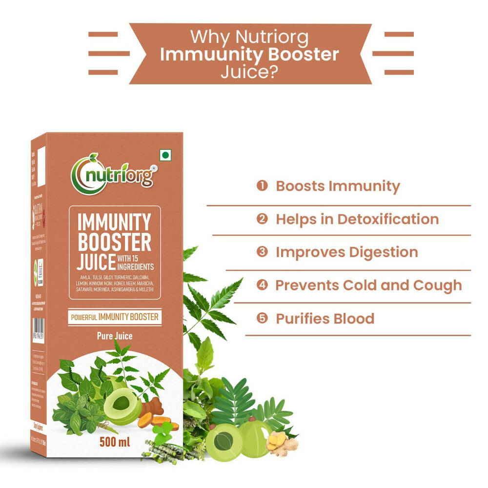 Nutriorg Immunity Booster Juice | Grocsy